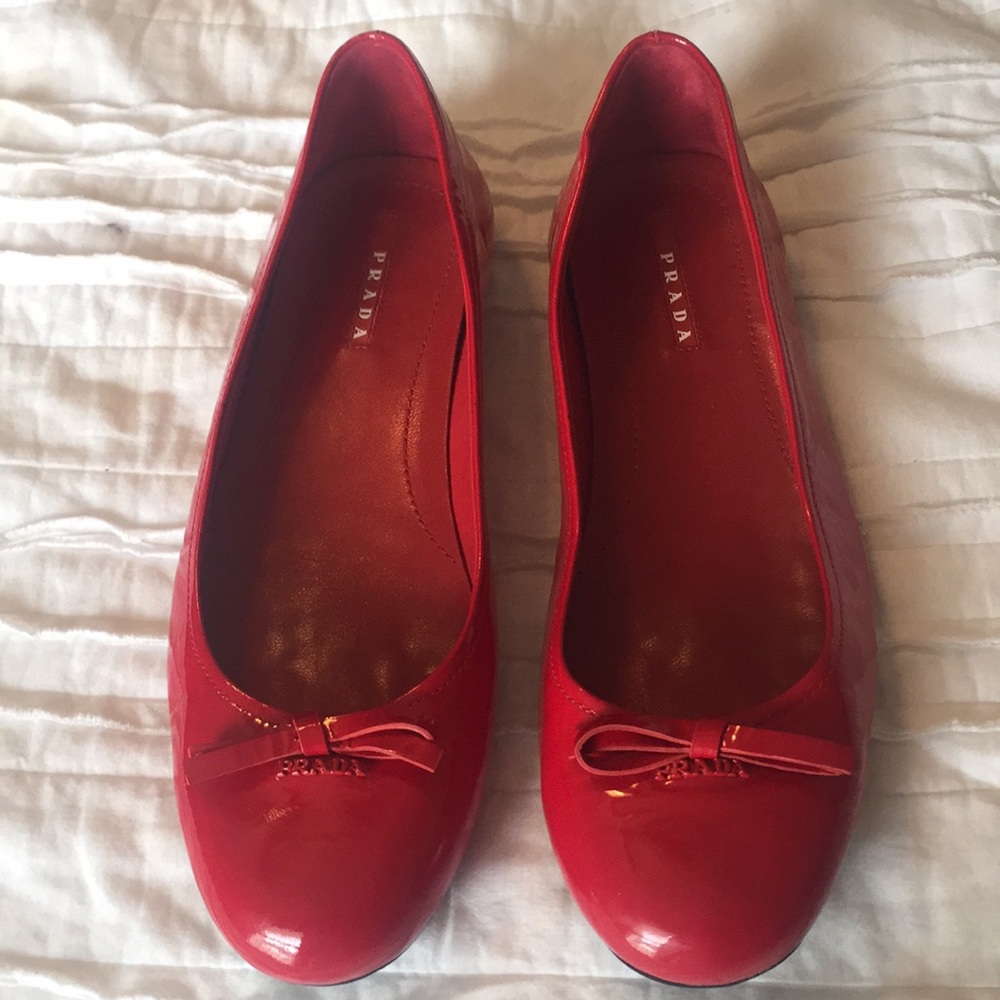 Prada ballet flats